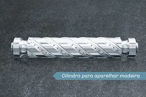 Cilindro para aparelhar madeira